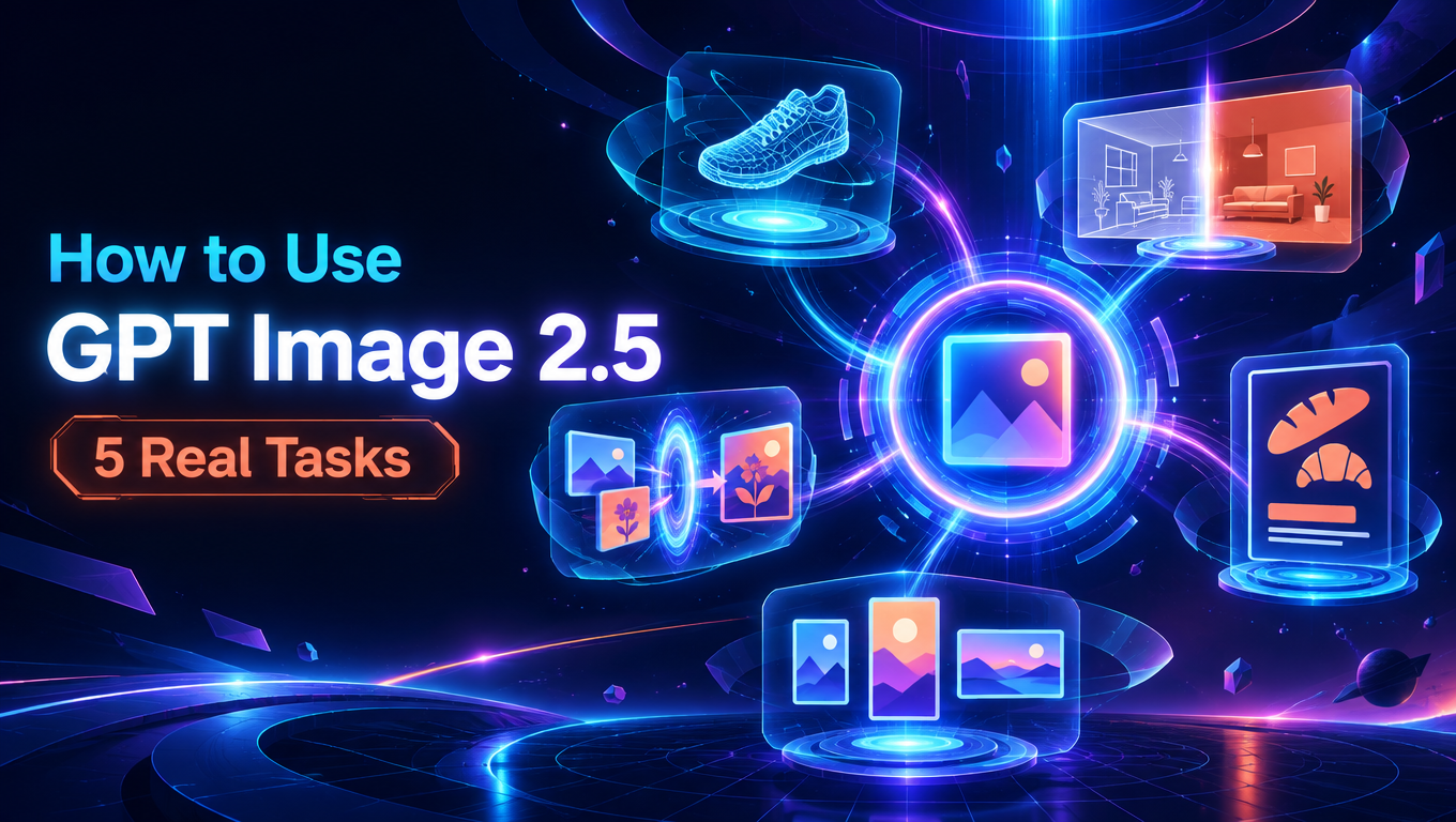 How to Use GPT Image 2.5: 5 Real Tasks, From Prompt to Finished Image